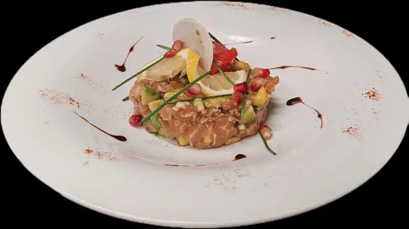 Tartare dressé à l’assiette