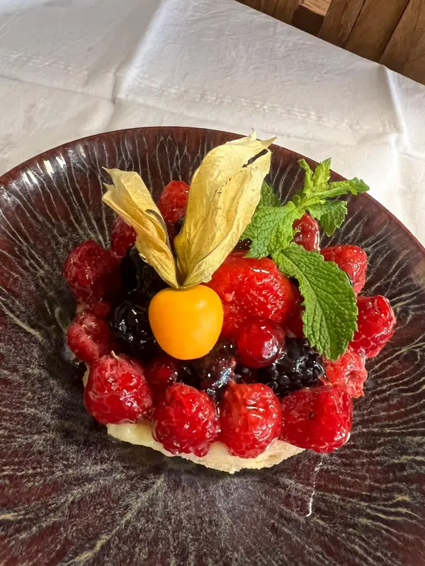 Tartelette aux fruits rouges
